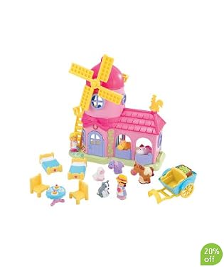 Early Learning Centre HappyLand windmill farm set