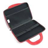 ASUS EeePC 1002HA, 1008HA, 1008P, S101, T101MT 1005HA, 1005 PE, 1005PR, 1001P RED Nylon EVA HARD BRIEF Carrying POUCH CASE Cover Sleeve