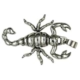 Moveable Scorpion -Sterling Silver Pendant Necklace