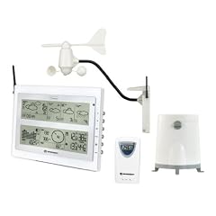 BRESSER Wetterstation 4cast PC - Profi-Funkwetterstation mit PC-Anbindung & Software, Thermo/Hygro-Au�ensender, Regenmesser, Windmesser, 4-Tages-Wetterorhersage (METEOTIME)