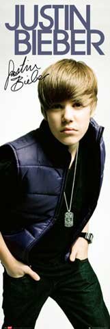 Produkt-Bild: Bieber, Justin - T&uuml;rposter - Vest + 1 Packung tesa Powerstrips &reg; - Inhalt 20 St&uuml;ck