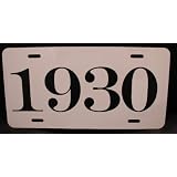 1930 YEAR LICENSE PLATE 