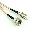 RF coaxial Cable F Male to FME Female coaxial Pigtail Cable RG316 30cm