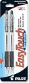 Pilot Easytouch retractables Ball Point Pen, Black, Medium Point, 2-Pack (32260)