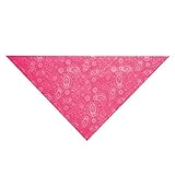 Guardian Gear Insect Shield Paisley Bandana for Dogs, Pink