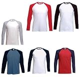 Fruit of the Loom - Kontrast Langarm-Shirt 'Baseball Longsleeve T'