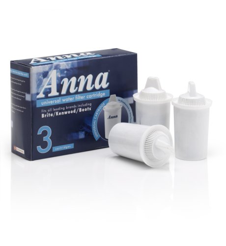 3 Universal Water Filter Cartridges
