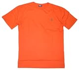 Polo Ralph Lauren Mens Orange Pony Logo T-Shirt