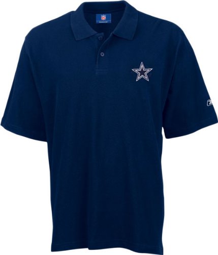 Dallas Cowboys Pique Polo (Navy) 2XL