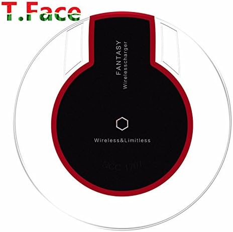 FTPCB Ultra-Slim Wireless Charging Pad for Samsung S6 / S6 Edge, Nexus 4 / 5 / 6 / 7 (2013), Nokia Lumia 920, LG Optimus Vu2, HTC 8X / Droid DNA and All Qi-Enabled Devices (Black)