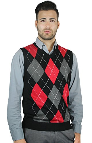 Blue Ocean Argyle Sweater Vest