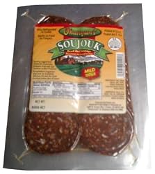 Soujouk-Dry Beef Sausage Mild, SLICED approx. 0.5lb