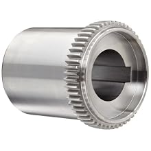 Lovejoy/Sier-Bath Gear Coupling, Mill Motor FMM Type, Flanged Sleeve Coupling Flex Hub