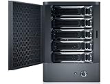 Sans Digital TowerRAID 5TB 5 Bay eSATA (Port Multiplier) Hotswap JBOD RAID Subsystem (Black) powered by Seagate ST31000333AS 1TB SATA Hard Drive w/ 3-yr warranty