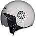 AFX FX-42 Pilot Open Face Motorcycle Helmet Pearl White Medium M 0103-0535