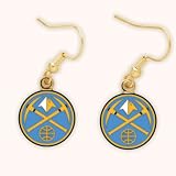 Denver Nuggets Official Logo Earrings