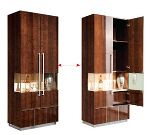B20 2-Door Wardrobe w/ Bar by Pantek