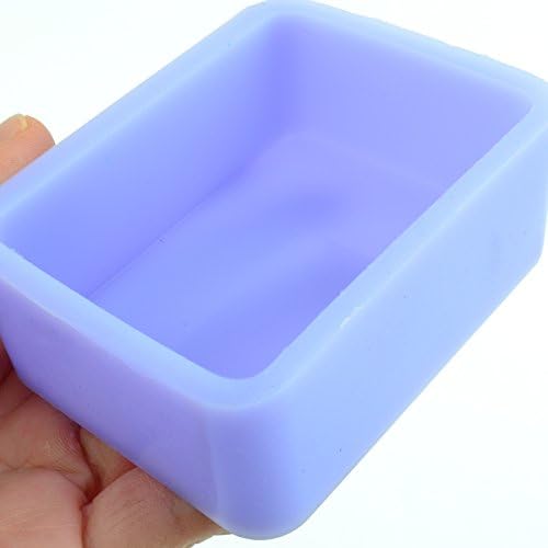 Silicone Soap Molds Rectangle No.1 Soap Molds Tray Silicone Mould 4.23oz 120g