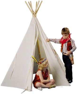 6' Canvas Tepee
