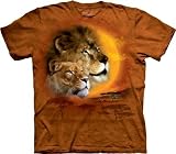Lion Sun T-Shirt 100% Cotton Short Sleeve Shirt in Youth, Teen, and Adult Sizes