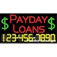 Payday Loans Led Sign By Paradice Neon Signs