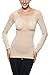 Khaya Women's Basic Long-Sleeve Bodysuit Seamless Body Shaper Top