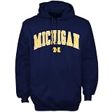 Michigan Wolverines Navy Blue Mascot One Hoody Sweatshirt