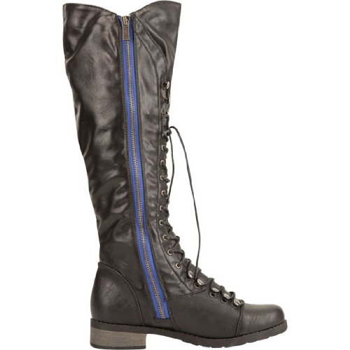 BAMBOO Croft Lace Up Womens Boots