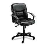 3470 Series Executive Mid Back Swivel/Tilt Chair - Black
