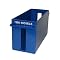 PM Company 05034 Large Capacity Plastic Interlocking Coin Tray, Holds $100 In Nickels, Blue