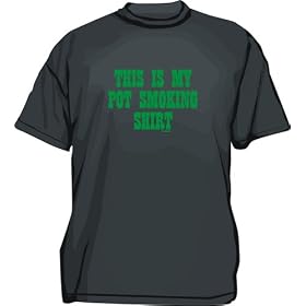 This Is My Pot Smoking Shirt Men's Tee Shirt in 12 colors Small thru 6XL
