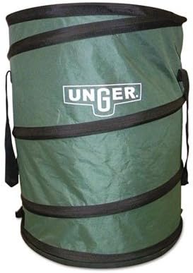 Unger Enterprises NB300 Portable Garbage Bagger, Lightweight, 23 in.x23 in.x37 in., Green