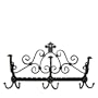 Jackson Gate Wrought Iron Coat Rack Small