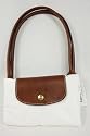 Longchamp Pliages White Medium Tote Bag Purse