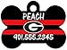 uDesignUSA NCAA Dog Tag Pet Id Tag Personalized w/Name & Number (Georgia Bulldogs)