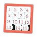 Party Bag Toys : Childrens 15 Way Plastic Slide Number Puzzle [Toy]