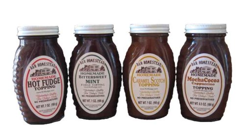 Quartet of Ice Cream Toppings Gift Box