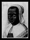 Wenceslas Hollar (Portrait of a young African) White Wood-Mounted Art Poster Print - 13