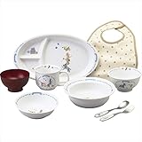 ナルミ ブレーメン まんてんセット（ブルー） 7980-33301 【食器セット 赤ちゃん用 幼児用 出産祝い 出産祝 ベビー用品 食事 離乳食】