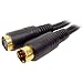 Cables Unlimited AUD-2100-25 25' S-Video SVHS Male to Female 4Pin Cable - Black