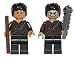 LEGO Cemetery Warrior x2 with Weapons (Loose) Indiana Jones Mini Figure