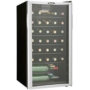 danby wine cooler 17 bottle