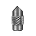 Shimpo Aluminum Head Adapter, M6 Thread, 20lbs Capacity, For FGE-X, FGV-X and FGV-XY Force Gauges