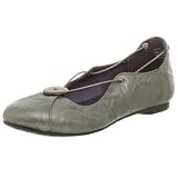 indigo by Clarks Women's Rope Swing Flat,Silver,8 M