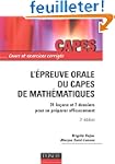 L'�preuve orale du Capes de math�mati...