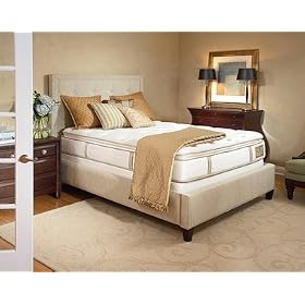 4543-Stearns and Foster Newgate Luxury Plush Euro Pillowtop Mattress Set King by Stearns & Foster