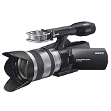 Sony NEX-VG10 Hi-definition Interchangeable Lens Handycam Pro Camcorder with 18-200mm E-mount Zoom Lens + WSP Mini tripod, Cleaning set