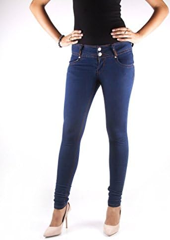 ELLA JEANS Patched Jeans