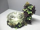GRAPES 3-Dimensional Candy Dish Jar Tray Grape NEW