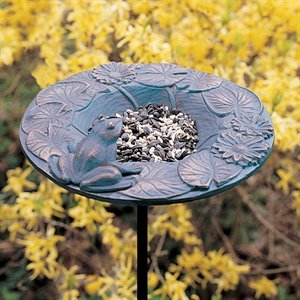 Whitehall Products Frog Garden - Verdigris